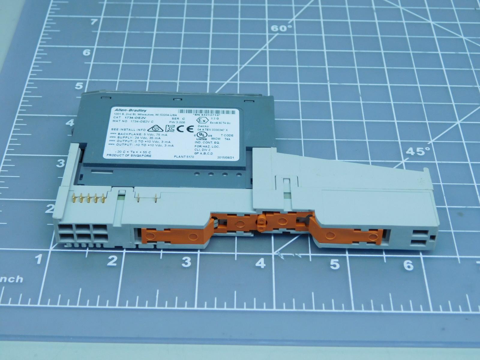 AllenBradley 1734OE2V Point I/O Analog Output Module T152032